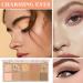 10 Colors Eyeshadow Palette Matte Nude Eye Makeup Palette Ultra-Blendable Long Lasting High Pigmented Waterproof Nudes Neutral Smooth Eye Shadow Palette for Women Natural Charming Looking #02 2# - Buy Online on GoSupps.com