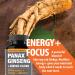 Korean Red Panax Ginseng + Ginkgo Biloba Capsules - 120 Vegan Energy Pills with 1000mg Ginseng Root Extract Powder and 60mg Ginkgo Biloba for Men and Women by NooMost - Buy Online on GoSupps.com