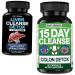 Saint Mingiano 15 Day Cleanse Colon Detox - with - Liver Cleanse Detox & Repair - 21 Day Cleanse