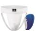 MUELLER Sports Medicine Athletic Supporter with Flex Shield Cup, White/Blue, Youth Large Regular Athletic Supporter