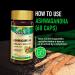 Zandu Ashwagandha Capsules (120 veg caps) Formulated with Pure Extracts of Ashwagandha Immunity Booster For Natural Body Strength Stress Buster (Pack of 60 x 2) - Buy Online on GoSupps.com
