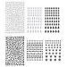 6 Sheets Face Gems Stick on Self Adhesive Face Diamonds Rhinestones for Makeup Face Jewels Stickers Nail Gems for Halloween Party Face Eye Belly Body Decorations