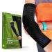 Arm Compression Sleeve Medium, 2 Pack - Compression Arm Brace Sleeves for Women and Men - Pain Relief Basketball Sleeves For Tendonitis, Golf, Tennis, Weightlifting - Comfortable Breathable Knit Medium 2