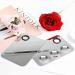 MWOOT Stainless Steel Makeup Palette Set - 2 Sets with Spatula for Pigment & Nail Art Mixing - Buy Online on GoSupps.com