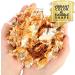 30g Metallic Foil Flakes for Resin, Nails, Painting & Crafts - Gold Leaf Sheet for Gilding - Gold, Silver & Copper Foil Nail Art by LEOBRO - Buy Online on GoSupps.com