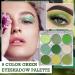 Green Glitter Eyeshadow Palette 9 Colors Matte Waterproof Eyeshadow Makeup Pallete Blendabale Long Lasting Highly Pigmented Shimmer Eye Shadow Palette Green Christmas Party Halloween Daily Makeup - Buy Online on GoSupps.com