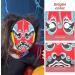 Pretyzoom Sichuan Opera Masks Set | 6 Chinese Party & Cosplay Masks for Wall Decor & Masquerade - Buy Online on GoSupps.com