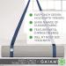 Gaiam Easy-Cinch Yoga Mat Sling - Navy | Convenient Sling for Yoga Mats (1 Count, Mat Not Included) - Buy Online on GoSupps.com