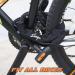 SUNYA Bike Chain Lock - Heavy Duty Anti-Theft Bicycle Lock with 2 Keys - Black Sleeve - Buy Online on GoSupps.com