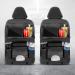 Multifunctional Waterproof Car Seat Organizer with Table for Kids - Black | Rear Seat Storage Solution - Buy Online on GoSupps.com
