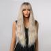 Shop Testar 28 Inch Ombre Blonde Wig - Natural Curly Wavy Hair for Everyday Halloween Party & Cosplay - Buy Online on GoSupps.com