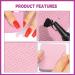 Pack of 200 lint-free non-woven cleansing wipes absorbent eyelash glue applicators soft square cloths for removing nail polish | Gentle and fluffy cleansing for eyelash glue - Buy Online on GoSupps.com