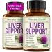 Liver Cleanse Detox & Repair - Artichoke Extract Liver Health Formula for Liver Detox - Liver Supplement with Milk Thistle, Turmeric, Ginger, Dandelion, Zinc & More for Optimal Liver Support. 2 Pack