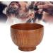 Premium Wooden Razor Shell for Shaving Soaps | Acid Jujube Wood Cup with Enlarged Opening for Rich Foam Keeps Razors & Brushes Dry | International Shipping Available - Buy Online on GoSupps.com
