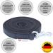 Twinkys Dog Style Tow Leash - 7.5m Black 20mm Wide For Dogs Up to 50kg - Made in Germany - Buy Online on GoSupps.com