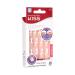 Kiss Everlasting French Nail Manicure Kit, Petite Pink with Flexi-Fit Technology - Chip-Free, Includes Nail Glue, Mini File, Manicure Stick, 28 Fake Nails - 28 Count (Pack of 1) - Buy Online on GoSupps.com