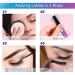 Asani Magnetic Eyeliner and Eyelashes Kit - 10 Reusable Natural Lashes, 2 Fluffy Magnetic Lashes, 2 Tubes of Magnetic Eyeliner, Scissors, Tweezers & Mirror Case - Buy Online on GoSupps.com