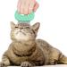 2-Piece Cat Massage Comb for Grooming and Deshedding - Green Pink - Buy Online on GoSupps.com
