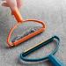 1Pc Portable Lint Remover Clothes Fuzz Remover Manual Hair Removal Razor Sweater Defuzzer Used to Remove dust and pet from Clothes Curtains Blankets Sofa (Blue)
