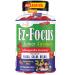 Ez-Focus Kids Focus & Attention Gummies with Ashwagandha Memory & Calm Support Brain Focus Supplements for Kids & Teens Natural Strawberry Flavor Non-GMO Low Sugar Daily Wellness 60 Gummies