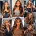 Ashart Ombre Highlight Lace Front Wig 4/27 Honey Blonde Body Wave 26 - Pre Plucked Glueless Wig for Black Women - Buy Online on GoSupps.com