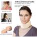 Adjustable Soft Foam Neck Brace for Neck Pain Relief - Universal Cervical Collar for Sleeping & Injury Recovery (White, 3 Depth) - Buy Online on GoSupps.com