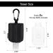 Travel Size Hand Sanitizer Holder - Portable Mini Waist Bag with Clip 2 oz Reusable Bottle - Ideal for Travel & Outdoor Use - Buy Online on GoSupps.com