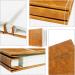 Safedealshop Magnetic Self-Stick Page Photo Album | Leather Cover | Holds Various Photo Sizes | Ideal for Anniversary, Wedding, Baby Growth & Family Memories | Bigger Brown - Buy Online on GoSupps.com