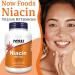 Buy Now Foods Niacin (Vitamin B3) 500mg - 250 Vegan Tablets | Gluten Free & Soy Free - Buy Online on GoSupps.com