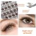 DIY Cluster Lash Extensions 78 PCS | Crislashes Soft Lash Clusters 13 Rows | Reusable at Home | F13 Mix 8-16mm | Brown-D-Curl-mix8-16 - Buy Online on GoSupps.com