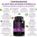 10-in-1 Melatonin Capsules - Natural Sleep Aid with Melatonin, L-Theanine, 5-HTP, GABA, Valerian Root, Chamomile, Vitamin B6, and Magnesium for Sleep Support - Buy Online on GoSupps.com