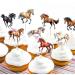 Blumomon Horse Cupcake Toppers Assembled Horse Racing - Pack Of 32 - Buy Online on GoSupps.com