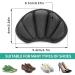 Sibba 8 Pairs Heel Grips - Anti-Blister Shoe Pads with Strong Sticky Backing for Comfort & Protection - Black, Nude, Grey - Buy Online on GoSupps.com