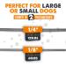Mighty Paw 9m Dog Tie Out Cable | Chew Proof Braided Steel Tether Lead for X-Large Dogs 25-50kg | Ideal for Yard, Camping, Beach & Garden - Buy Online on GoSupps.com