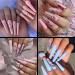 Elevate Your Nail Game with 480PCS XL Clear Nail Tips - Half Cover Coffin & C Curve for Acrylic Nails - Professional Quality for Salons & Home Use - Buy Online on GoSupps.com