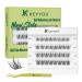 Self Adhesive Eyelashes 32pcs Lash Clusters Press On Lashes KEYYOU Pre Glued Eyelash Clusters No Glue No Remover Needed Easy to Apply Save Time(PB01 D-10-16MIX)