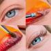 PERMANIA Silicone Curler Pad 10Pcs/5 sizes for Lash Perm Kit - Reusable Soft C & D Curls Eyelash Lifting Rod - Orange Lash Lift Pads - Buy Online on GoSupps.com