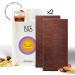 Kaicao Dark Chocolate 75% with Dukkah - Sweetened with Dates - Refined Sugar Free Chocolate - Lactose Free Gluten Free Vegan - Kokoa Kamili Origin Cocoa Tanzania - 2 x 70 g - Buy Online on GoSupps.com