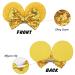Qearl 6-Piece Sequin Mouse Ears Hair Clips - Alligator Clips Hair Bows for Toddlers Girls - Theme Park Party Accessories - Buy Online on GoSupps.com