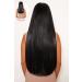 Lullabellz Super Thick Statement Straight Clip In Hair Extensions 5-Piece 26-Inch Length Natural Black - Buy Online on GoSupps.com