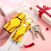 Patelai Softball Lipstick Holder Keychain - Set of 20 | Clip-on Sleeve Pouch - Buy Online on GoSupps.com