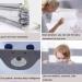 SINGYOO Grey Bed Rails for Toddlers - Extra Long Full Size Guardrail for Twin Queen & King Bed - 75 L x 30 H - Buy Online on GoSupps.com
