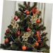 ABOOFAN 10pcs Christmas Imitation Berries Christmas Decorations Flower Garland Wreath Christmas Berries New Year's Decor Artificial Xmas Berry Stem Xmas Berries Christmas Tree Foam Crafts Golden 19X5X5CM - Buy Online on GoSupps.com
