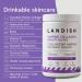 Landish Marine Collagen Beauty Blend Skin Hair and Nail Support Hyaluronic Acid Biotin Vitamin C Seawater Magnesium Coconut Water Taste 300 g - Buy Online on GoSupps.com