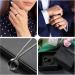 PANTIDE 10Pcs Hematite Magnetic Rings for Anxiety Balance - Unisex Root Chakra Stone Band Jewelry Accessories - 6mm/4mm Width - Black Anniversary & Birthday Gifts - Buy Online on GoSupps.com