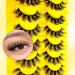 Heracks 7 Pairs Faux Mink False Eyelashes D Curl Cat Eye Fluffy Volume Reusable Handmade Vegan & Cruelty Free (YH02) 7Y-Dcurl-YH02 - Buy Online on GoSupps.com