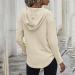 Odjoy Women's Christmas Sweater - Long-Sleeved Festive Graphic Tee | Casual Beige Blouse Tunic for Winter - Buy Online on GoSupps.com