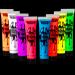 8 Tubes of 1 oz Black Light Face and Body Paints Non Toxic Facepaint in 8 Neon Colors for Halloween Costume Makeup Halloween Glow Party Supplies
