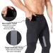 Brokig Men's Thigh Mesh Gym Jogger Pants - X-Large Black - Buy Online on GoSupps.com