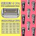 Buy Series 9 Pro 94M Electric Shaver Head - Compatible with Braun 9290cc 9291cc 9370cc & More - Premium Replacement Accessories - Buy Online on GoSupps.com